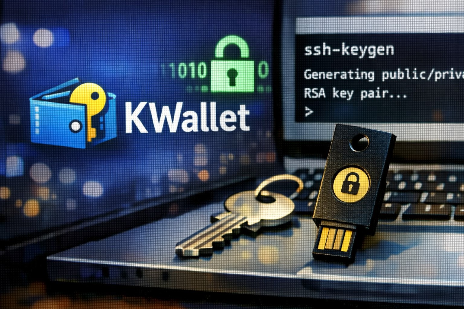 Featured image of post Comment ajouter en toute sécurité vos clés SSH à KWallet sur KDE Plasma